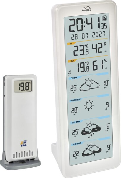 Stazione meteorologica wireless TFA WLAN TFA.me ID-06, bianca