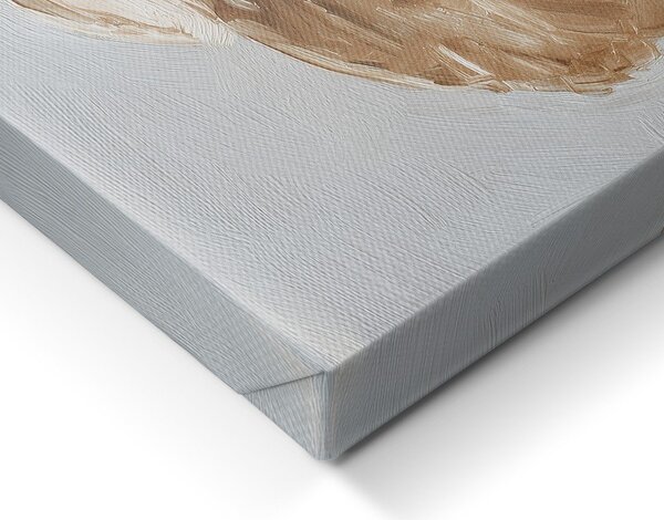 Quadro con elementi dipinti a mano 70x100 cm Estelle – Styler