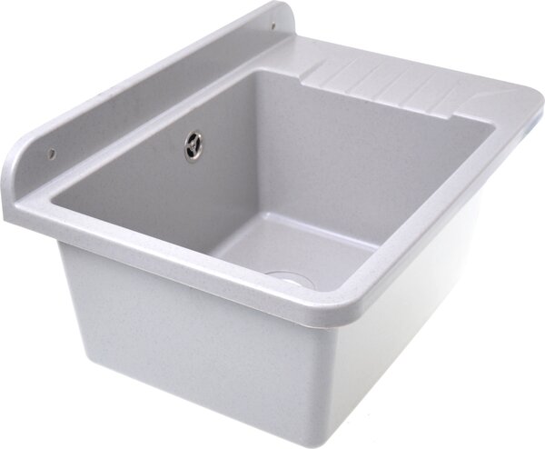 Aqbau® Lavello 505 mm Lavello grigio granito