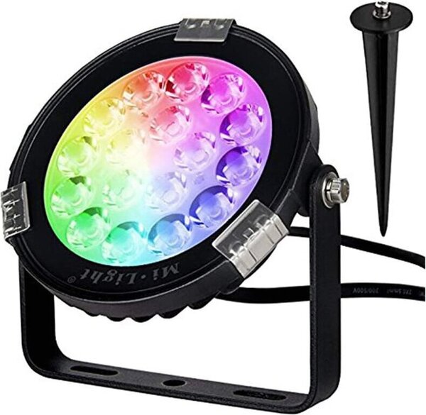 Mi Light MiBoxer FUTC02 Faretto da giardino a LED con picchetto 9W 700 lumen RGB + CCT IP66 2,4 GHz Faretto illuminante