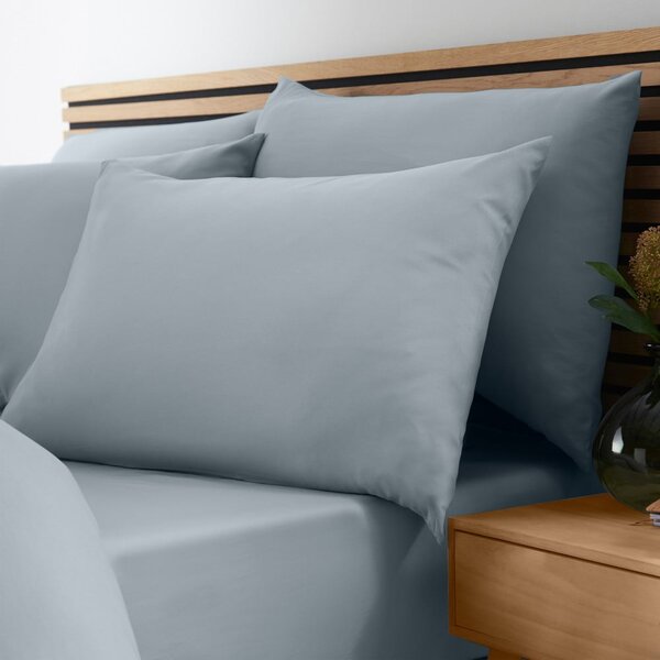 Lenzuolo con angoli blu polveroso 90x190 cm So Soft Non-Iron – Catherine Lansfield