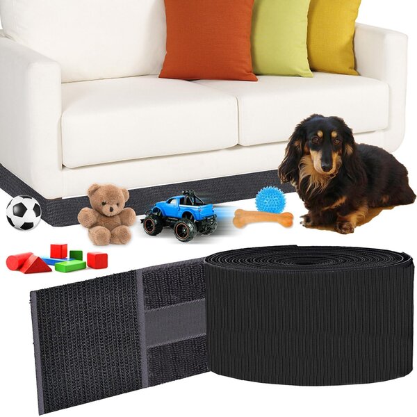 Omgoods - Blocco per animali domestici da 10 metri x 7 cm, da posizionare sotto il divano - Blocco regolabile per mobili