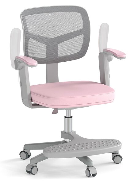 Sedia da scrivania per bambini FANTASK, sedia girevole regolabile in altezza, ergonomica