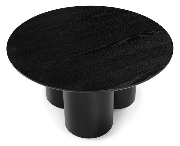 Tavolino da salotto rotondo nero ø 80 cm Lua – MOME