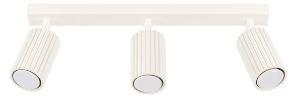 Faretto color crema 6,5x45 cm Gleam – Sollux