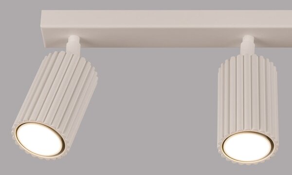 Faretto color crema 6,5x45 cm Gleam – Sollux
