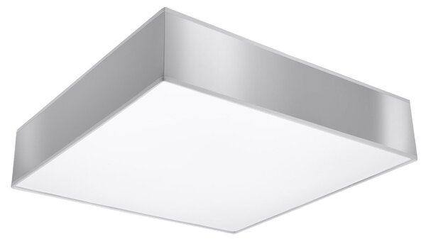 Lampada da soffitto HORUS 45 grigio 3xE27 15W PVC 11x45x45cm Sollux Lighting