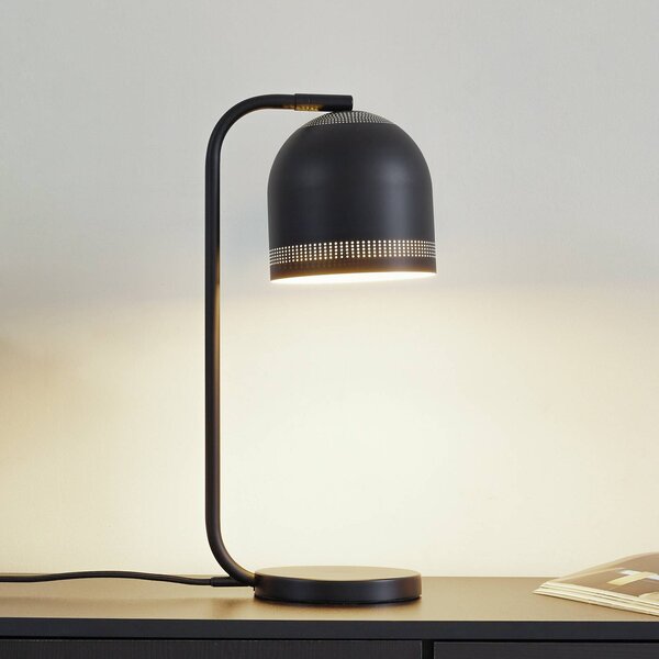 Lampada da tavolo Oura NOLA, Nero, Camera da letto, Metallo, Scandinavo, Lampada da tavolo