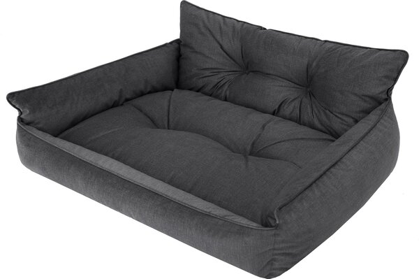 Letto per cani "Joker" imbottito - 65x50cm - robusto, idrorepellente | Materasso per cani, divano, letto per animali domestici | Marchio PillowPrim