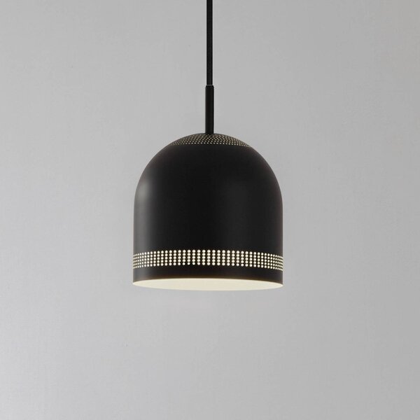 Lampada a sospensione Oura NOLA, dimmerabile, Nero, Soggiorno / Sala da pranzo, Metallo, Scandinavo, Lampada a sospensione