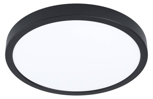 EGLO connect Plafoniera smart Fueva 6-Z, dimmerabile, Nero, Soggiorno / Sala da pranzo, Plastica, Moderno