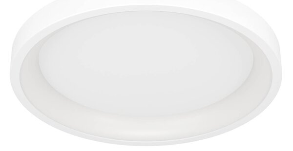 EGLO connect Plafoniera smart Loretello-Z, dimmerabile, Bianco / Opale, Soggiorno / Sala da pranzo, Metallo, Moderno