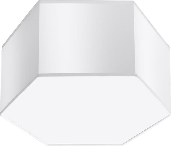 Lampada da soffitto SUNDE 15 bianco 2xE27 15W PVC 15.5x26.5x30.5cm Sollux Lighting