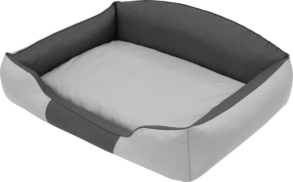 Lettino per cani "Royal" -110x85cm- con schienale alto, morbidamente imbottito | Pillowprim