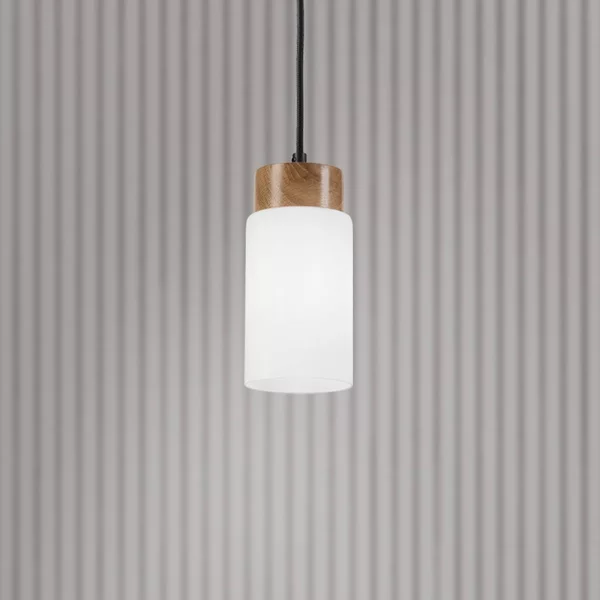 Lampada a sospensione in vetro Markus Lamkur, dimmerabile, Bianco / Opale, Soggiorno / Sala da pranzo, Vetro, Scandinavo, Lampada a sospensione