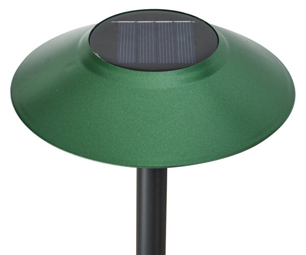 Set di 4 faretti a picchetto verdi con LED IP44 solari - Mushroom