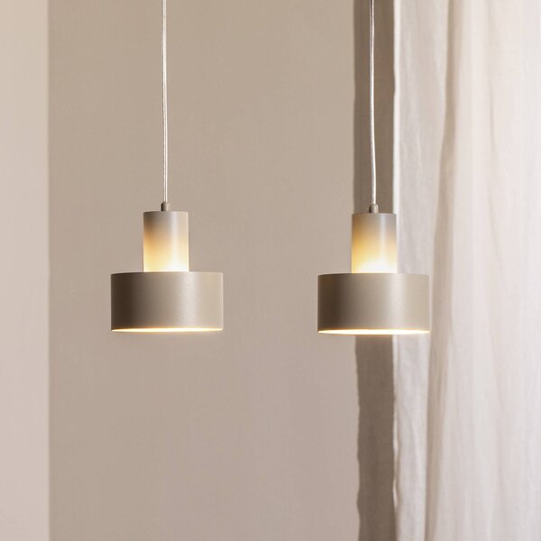 Lampada a sospensione Rif 2 SIGMA, dimmerabile, Crema / Ambra, Soggiorno / Sala da pranzo, Metallo, Moderno, Lampada a sospensione