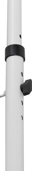 Outsunny Tendalino Manuale retrattile Auvent Telescopico senza Foratura 3L x 1,5l m Inclinazione e Altezza regolabile Installazione Veloce metallo alluminio Poliestere Anti-UV Bordeaux