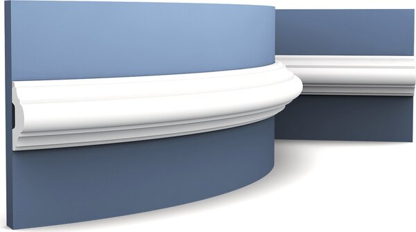 Orac Decor P4020F Luxxus Modanatura flessibile per pareti Modanatura decorativa per fregio Modanatura per stucco Modanatura decorativa per cornici Modanatura resistente agli urti | 2 metri