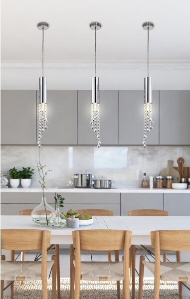Lampadario LED a sospensione con filo DUERO LED/3W/230V