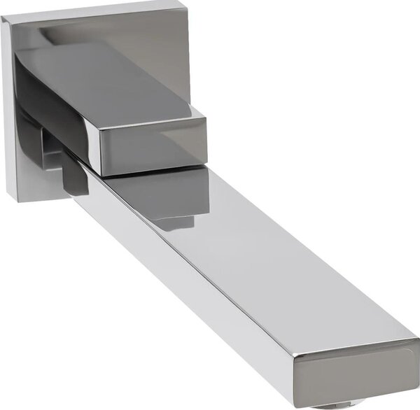 Rubinetto per lavabo - Rubinetto per bagno - Acciaio inox - Orientabile a 180° - Attacco G1/2 - A pavimento - 23×6 cm - Cromo