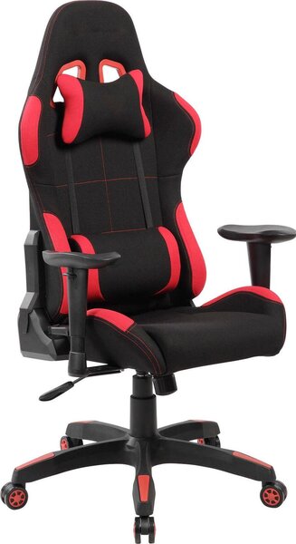 Indianapolis Poltrona Gaming nera e rossa, adulti