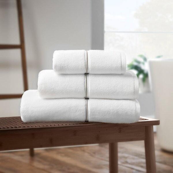 Asciugamano bianco in spugna di cotone 50x85 cm Zero Twist - Bianca