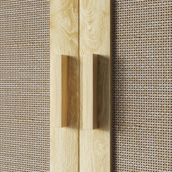 HOMCOM Mobile da parete per bagno, mobile wc sospeso con doppia porta e ripiano aperto 59 x 20 x 66,5 cm effetto legno di quercia