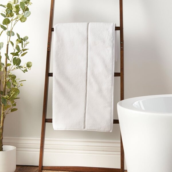 Asciugamano bianco in spugna di cotone 50x85 cm Zero Twist - Bianca