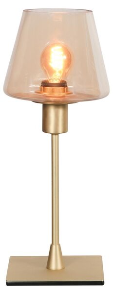 Steinhauer - lampada da tavolo - Ancilla - ottone - vetro metallo - Ø 14cm - E14 - 3102ME