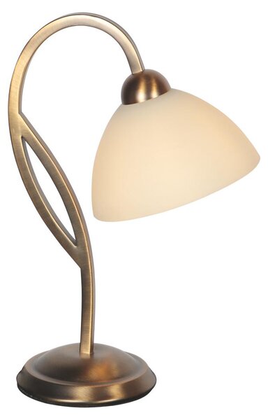 Steinhauer - lampada da tavolo - Anthea - bronzo - vetro metallo - Ø 17cm - E27 - 4329BR