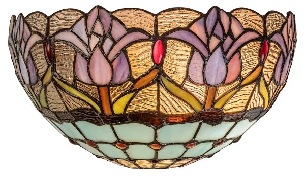 Brilagi - Lampada da parete in stile Tiffany LORAS 1xE14/40W/230V