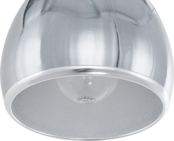 Lampada a sospensione Lava satinata 1xE27x60W in metallo, dimensioni: 125x19,5x19,7 cm, IP20, Italux