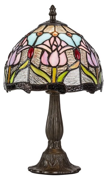 Brilagi - Lampada da tavolo in stile Tiffany LORAS 1xE14/40W/230V