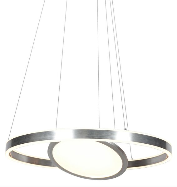 Steinhauer - lampada a sospensione - Ringlux - acciaio - metallo - Ø 60cm - LED - 3514ST