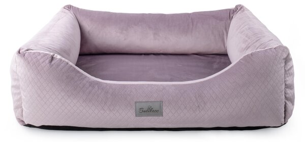 Letto per cani Premium Velvet Pink XL - 103x80x24 cm | Divano morbido per cani e gatti