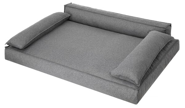 Letto per cani, materasso per animali, letto per gatti, cuscino per cani, cesto per cani, divano per cani, posto letto per cani, ortopedico, mobili, antracite, 99x66 cm