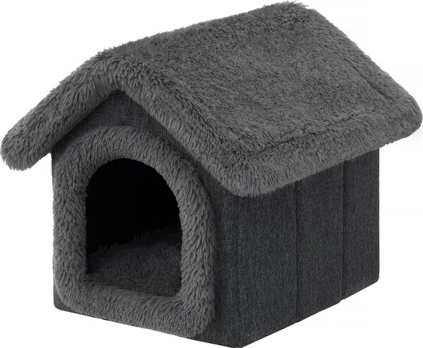 Cuccia per cani Cuccia per gatti Grotta per cani Casa per gatti Grotta Cuscino per cani Cuscino per gatti Cuccia per animali domestici Indoor, Dimensione 5: 60x70x63 cm, Nero SHAGGY