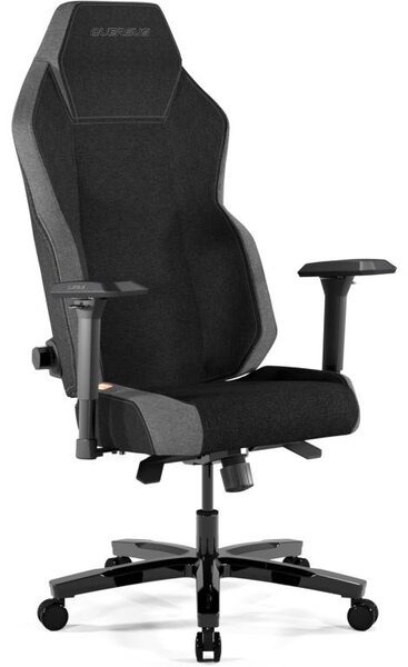 Poltrona da ufficio girevole a 360 gradi Quersus, modello Vaos 3.5, colore nero opaco