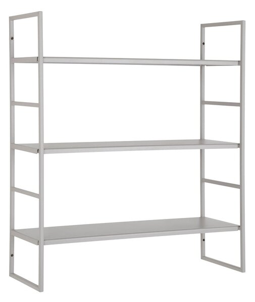 Scaffale grigio chiaro in metallo con ripiani 48 cm Beja - House Nordic