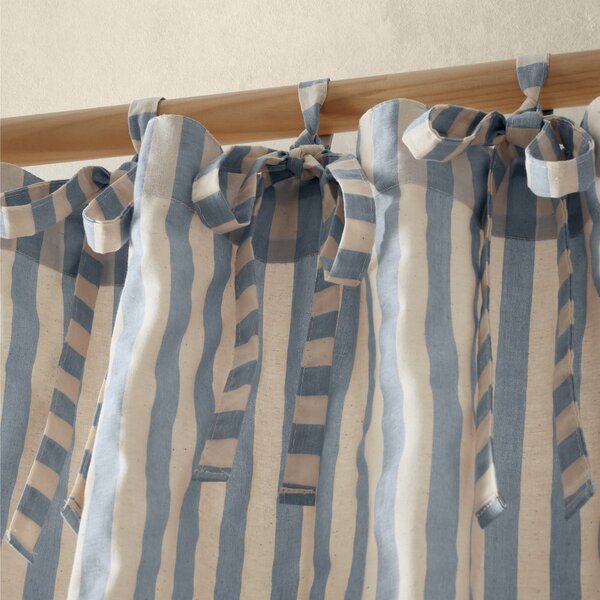 Tenda sottile blu 140x229 cm Zanzibar Stripe – Pineapple Elephant