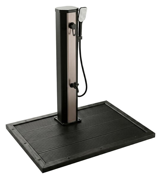 Doccia solare da giardino da 20L con pedana - Tanaga Bronze & Dasar
