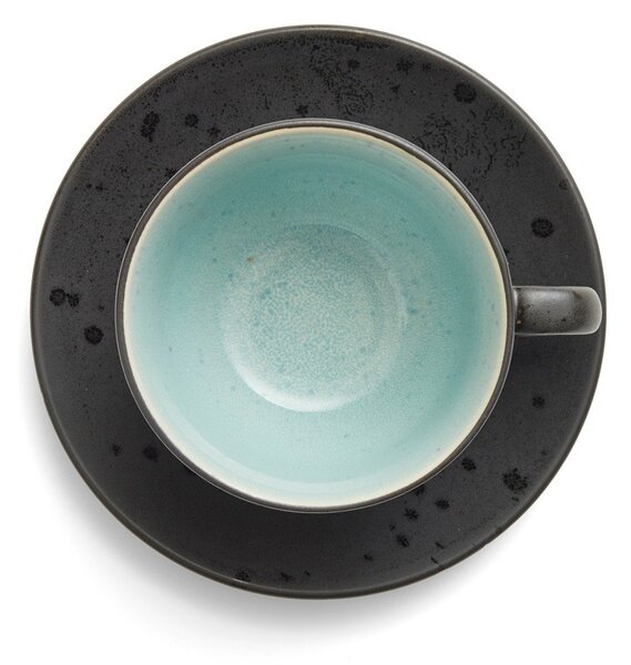 Tazzine in set nere/blu scuro in ceramica 4 pz 240 ml Gastro Black/Mix – Bitz