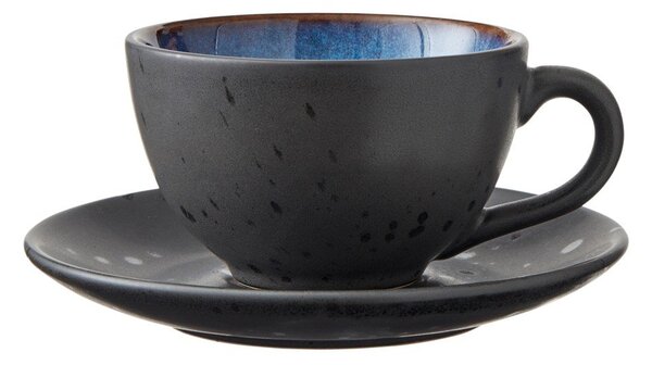 Tazzine in set nere/blu scuro in ceramica 4 pz 240 ml Gastro Black/Mix – Bitz