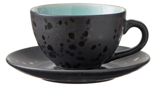 Tazzine in set nere/blu scuro in ceramica 4 pz 240 ml Gastro Black/Mix – Bitz