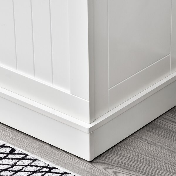 HOMCOM Mobile da ingresso con panca appendiabiti 3 in 1 5 ganci panca portaoggetti per soggiorno corridoio 96 x 34 x 179,7 cm crema