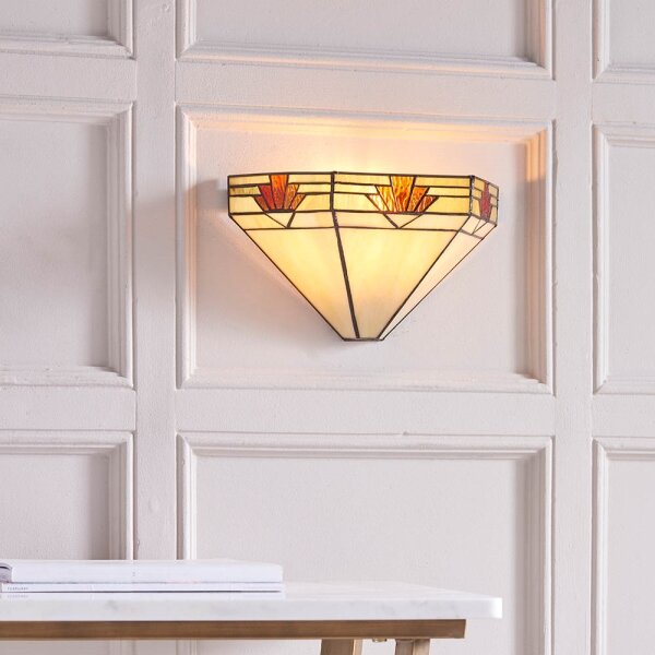 Endon 64288 - Applique da parete Tiffany NEVADA 1xE14/40W/230V