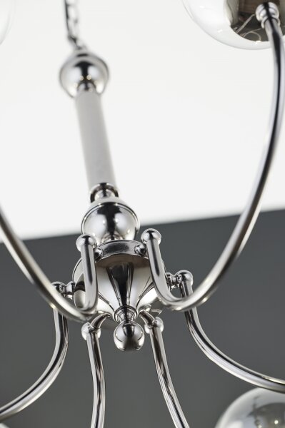 Jupiter 2022 - Lampadario a sospensione con catena BRILLANTE 6xG9/10W/230V cromo lucido