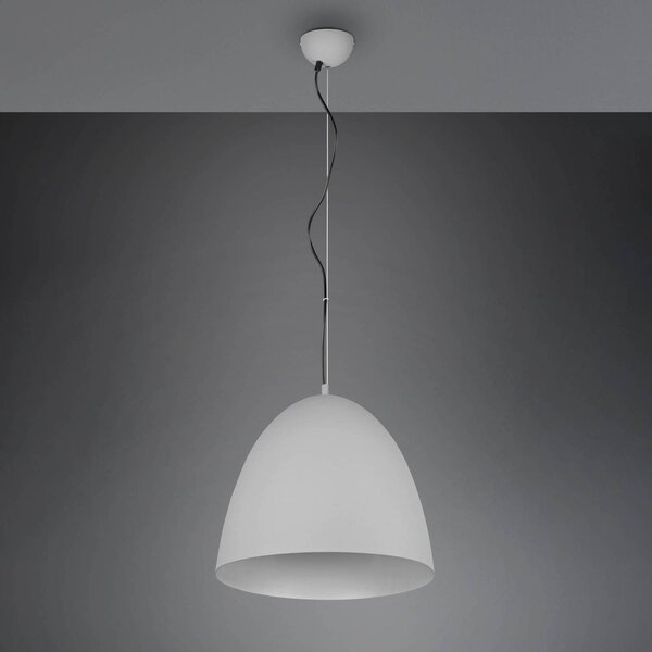 Reality Leuchten Lampada a sospensione Tilda, 1 luce, grigio, Ø40cm