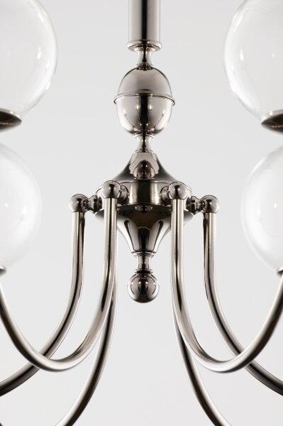 Jupiter 2022 - Lampadario a sospensione con catena BRILLANTE 6xG9/10W/230V cromo lucido